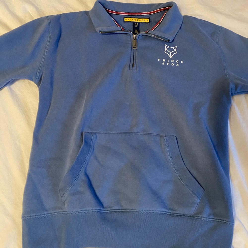 PRINCE & FOX half zip sweater